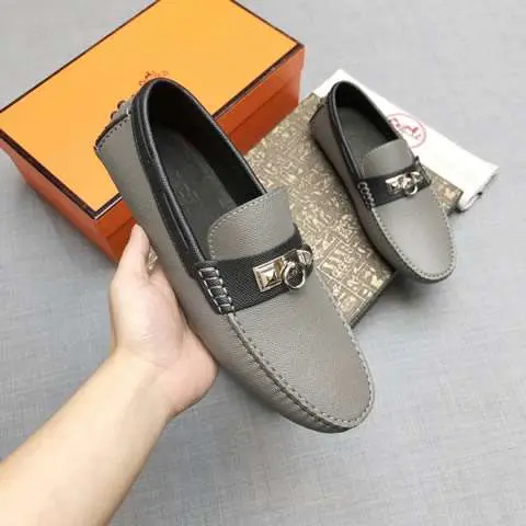 High Quality Replica Hermes Leather Shoes for men