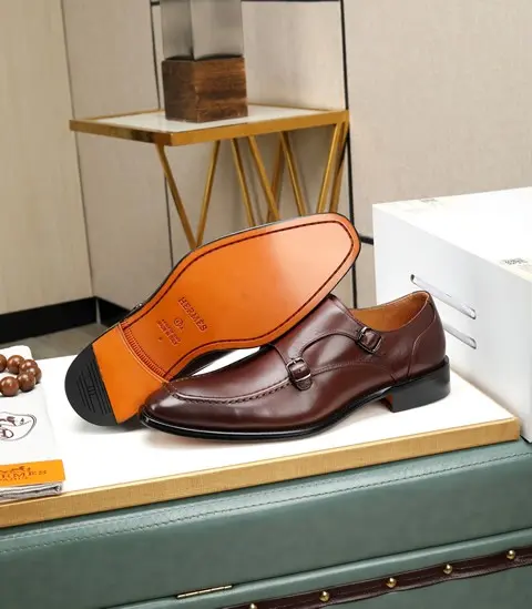 High Quality Replica Hermes Leather Shoes for men