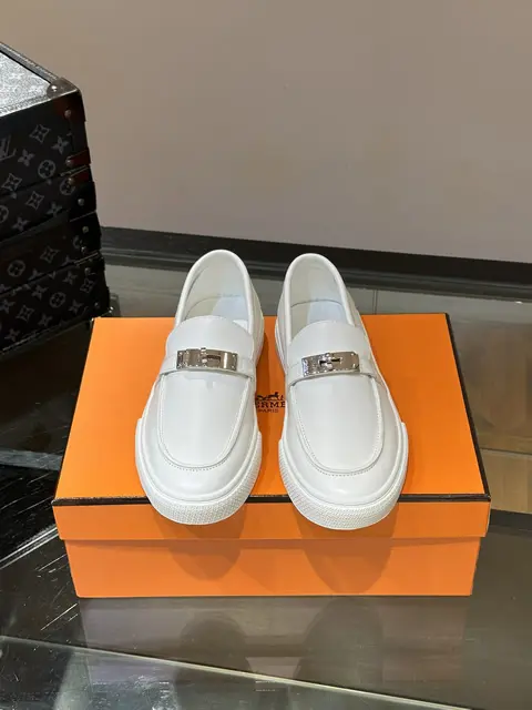 High Quality Replica Hermes Leather Shoes for men