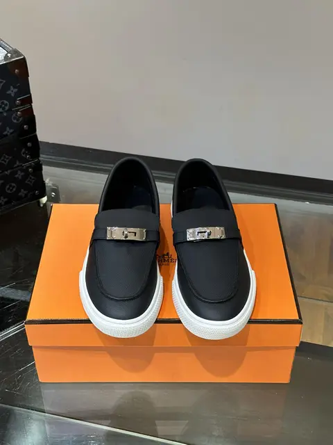 High Quality Replica Hermes Leather Shoes for men