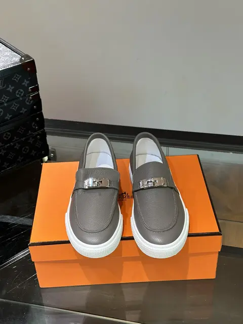 High Quality Replica Hermes Leather Shoes for men