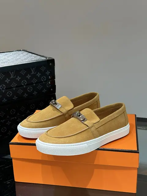 High Quality Replica Hermes Leather Shoes for men