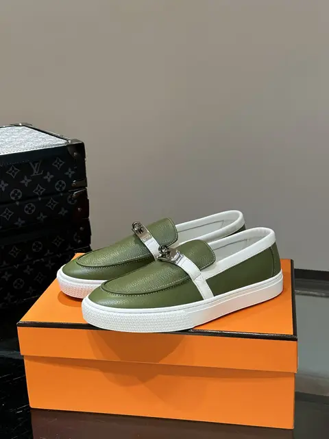 High Quality Replica Hermes Leather Shoes for men