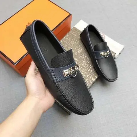 High Quality Replica Hermes Leather Shoes for men