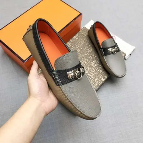 High Quality Replica Hermes Leather Shoes for men