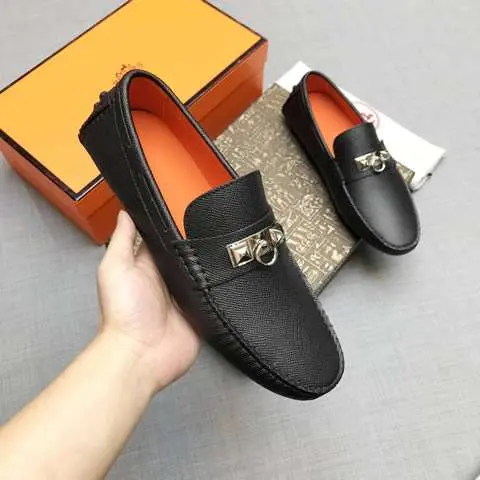 High Quality Replica Hermes Leather Shoes for men