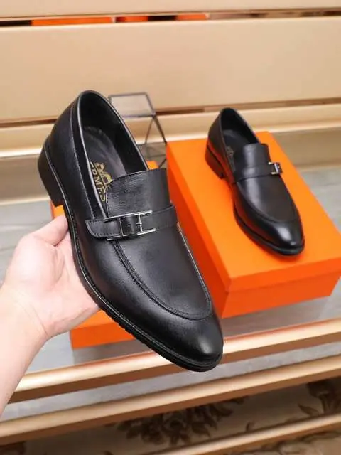 High Quality Replica Hermes Leather Shoes for men