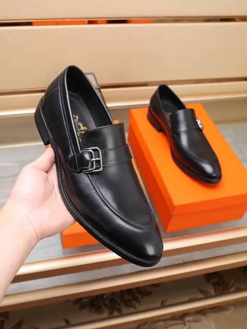 High Quality Replica Hermes Leather Shoes for men