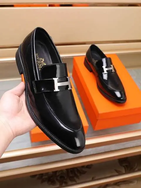 High Quality Replica Hermes Leather Shoes for men