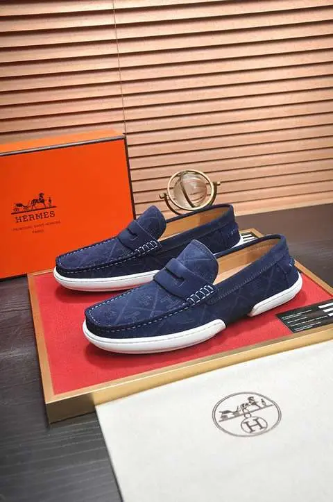 High Quality Replica Hermes Leather Shoes for men