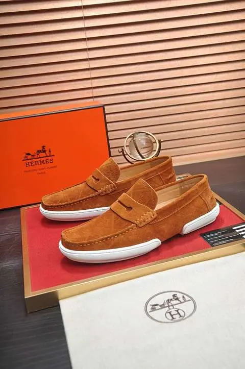 High Quality Replica Hermes Leather Shoes for men