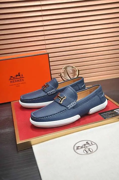 High Quality Replica Hermes Leather Shoes for men