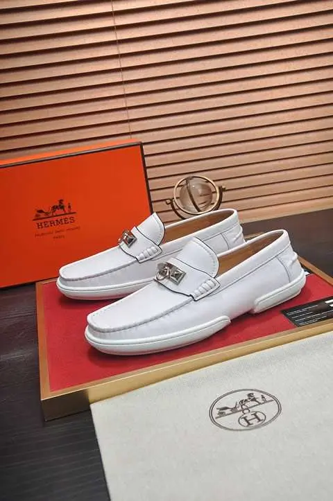 High Quality Replica Hermes Leather Shoes for men