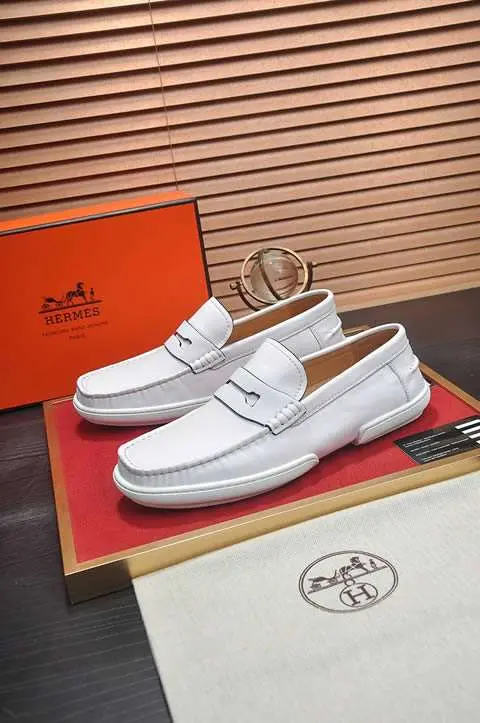 High Quality Replica Hermes Leather Shoes for men