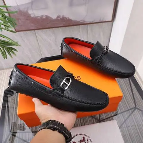 High Quality Replica Hermes Leather Shoes for men