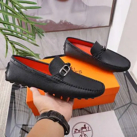 High Quality Replica Hermes Leather Shoes for men