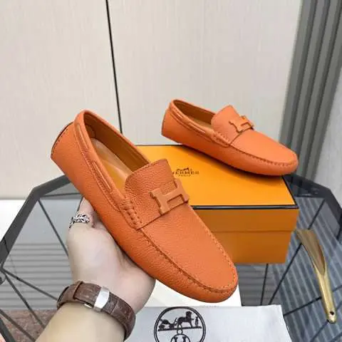 High Quality Replica Hermes Leather Shoes for men