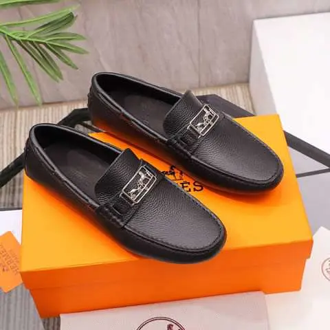 High Quality Replica Hermes Leather Shoes for men