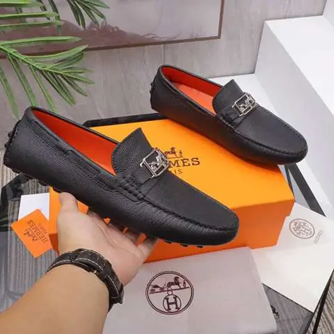 High Quality Replica Hermes Leather Shoes for men
