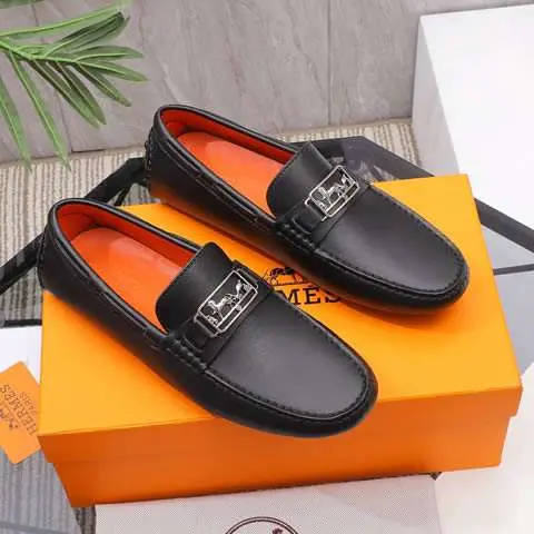 High Quality Replica Hermes Leather Shoes for men