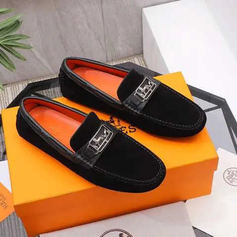 High Quality Replica Hermes Leather Shoes for men