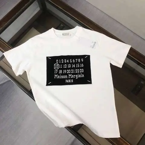 Embroidery Cotton Replica Margiela T-shirts for Men