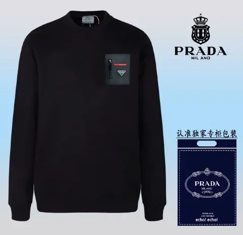 Top Quality Replica Prada Fashionable sweatshirt For Man