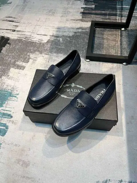 Replica High Quality Prada Leather Shoes For Men