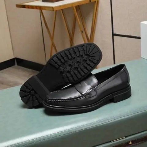 Replica High Quality Prada Leather Shoes For Men