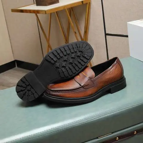 Replica High Quality Prada Leather Shoes For Men