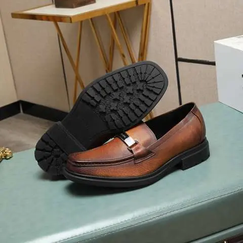 Replica High Quality Prada Leather Shoes For Men