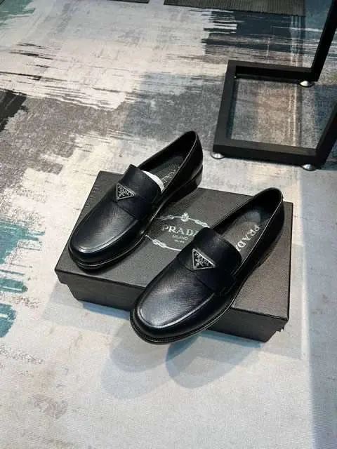 Replica High Quality Prada Leather Shoes For Men