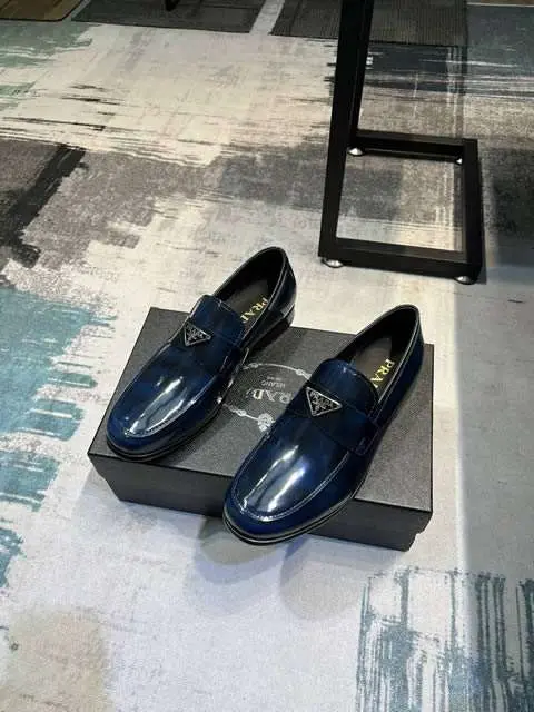 Replica High Quality Prada Leather Shoes For Men