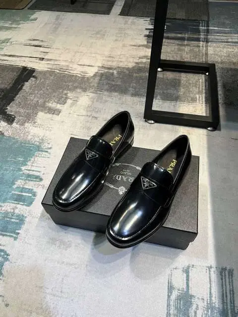 Replica High Quality Prada Leather Shoes For Men
