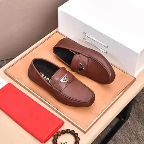 Replica High Quality Prada Leather Shoes For Men