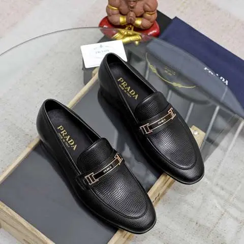 Replica High Quality Prada Leather Shoes For Men
