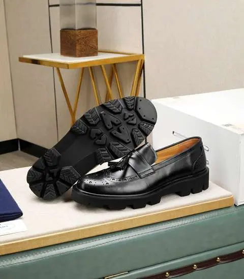 Replica High Quality Prada Leather Shoes For Men