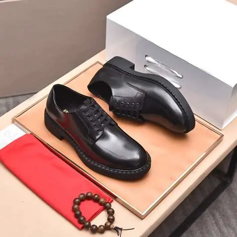 Replica High Quality Prada Leather Shoes For Men
