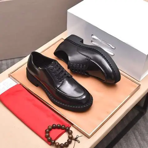 Replica High Quality Prada Leather Shoes For Men