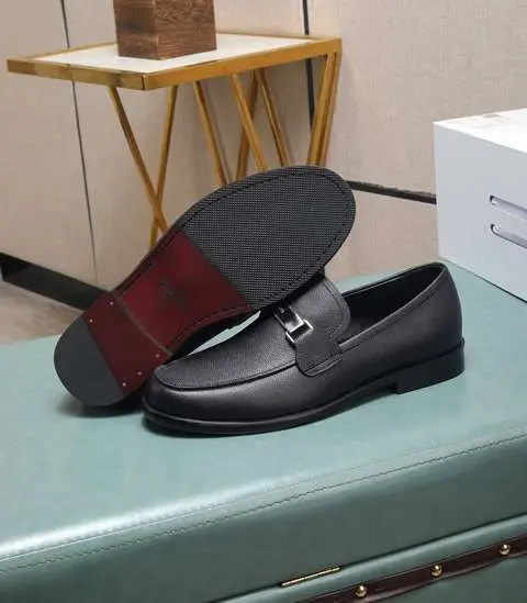 Replica High Quality Prada Leather Shoes For Men