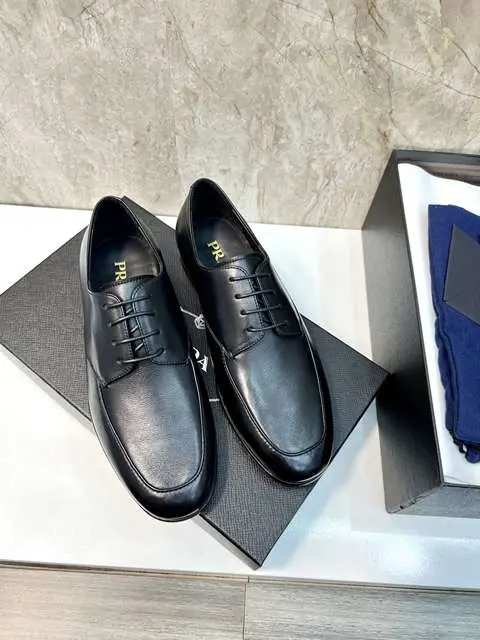 Replica High Quality Prada Leather Shoes For Men