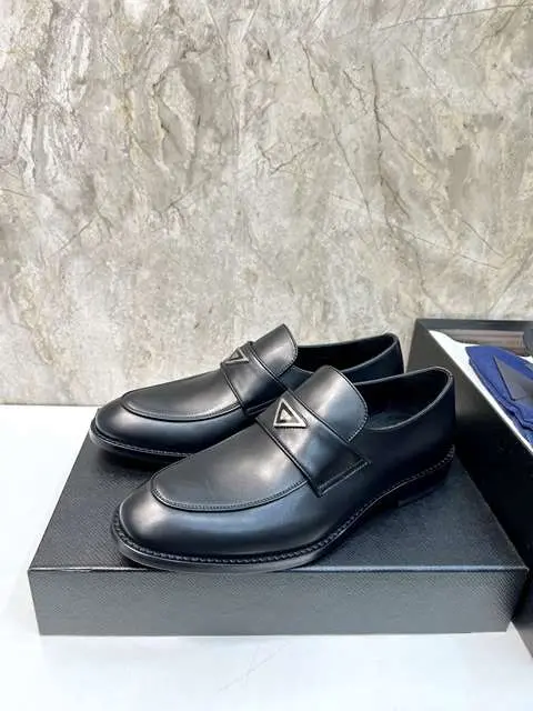 Replica High Quality Prada Leather Shoes For Men