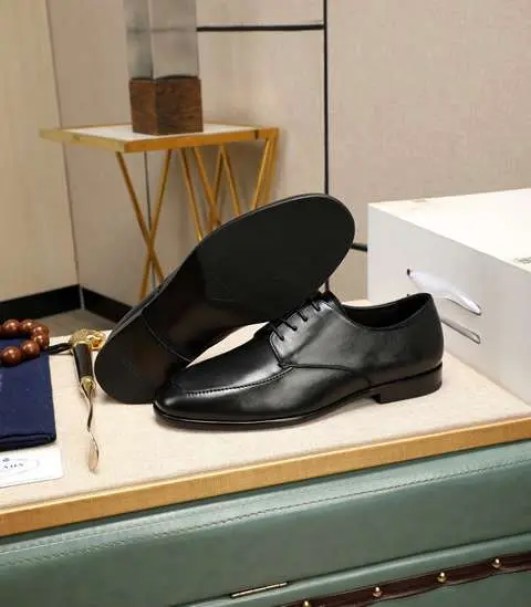 Replica High Quality Prada Leather Shoes For Men