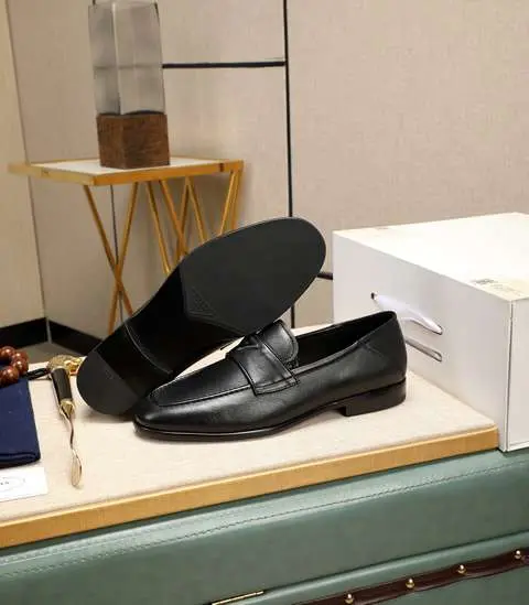 Replica High Quality Prada Leather Shoes For Men