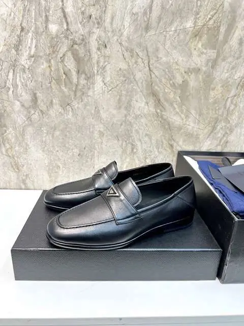 Replica High Quality Prada Leather Shoes For Men