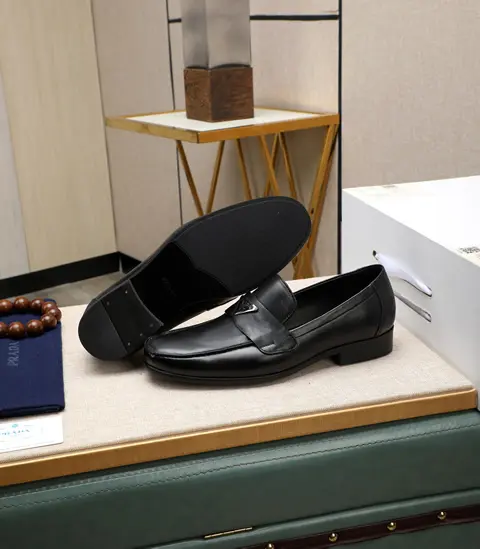 Replica High Quality Prada Leather Shoes For Men