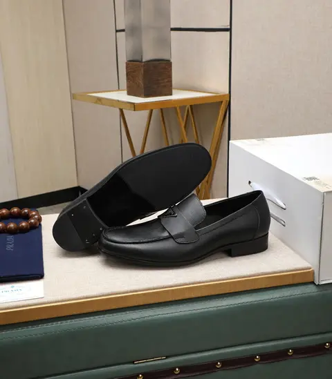 Replica High Quality Prada Leather Shoes For Men