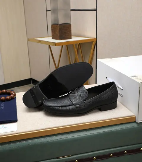 Replica High Quality Prada Leather Shoes For Men