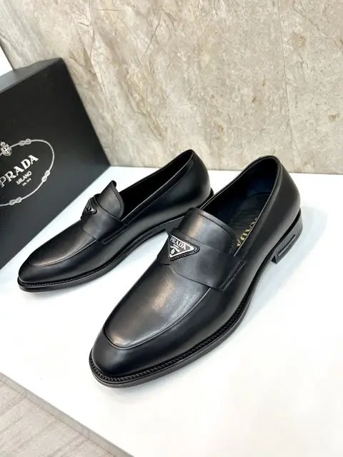 Replica High Quality Prada Leather Shoes For Men