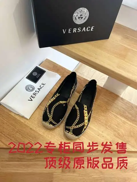 High Quality Replica Versace Fisherman's shoes for Women